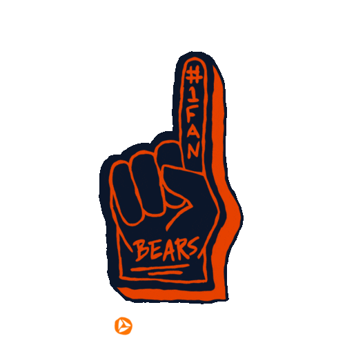 Chicago Bears Football Sticker by PNC Bank