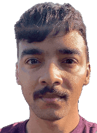Mustache Sticker by RJ Tolson