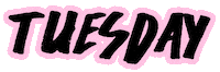 Tuesday Wakeup Sticker