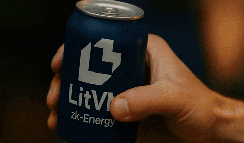 Refreshing Energy Drink GIF by LitVM