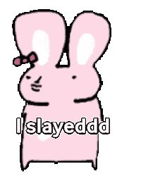 Queen Bunny Sticker