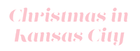 Kansas City Christmas Sticker by Content Factory