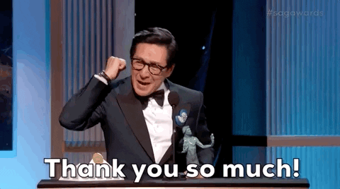 Thank You So Much Actor GIF by SAG Awards