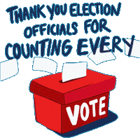 Right To Vote Election 2020 Sticker by INTO ACTION