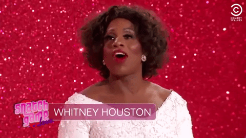 whitney houston monet x change GIF