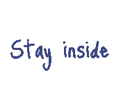 Stinehelle corona quarantine social distancing inside Sticker