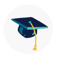 Grad Cap Sticker by UNCG