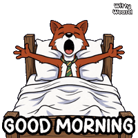 Good Morning Yawn Sticker by VeeFriends
