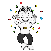 Festa P Sticker by Zhot Shop