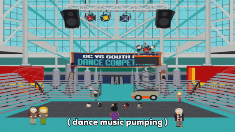 dance stage GIF by South Park 