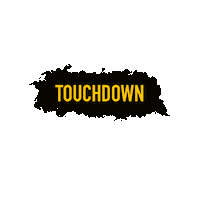 MunichCowboys football touchdown american football blackandyellow Sticker