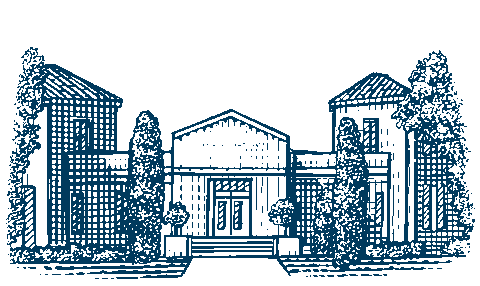 University Of California Building Sticker by UC Davis