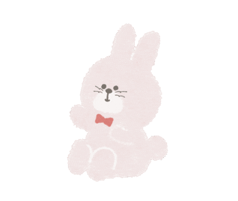 Birthday Rabbit Sticker