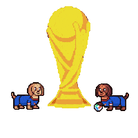 World Cup Haiti Sticker by HotDogs