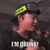 Drunk White Sox GIF