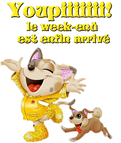 happy french STICKER