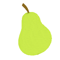 fruit pear Sticker