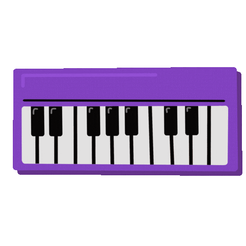 Play Piano Sticker by armoniaec