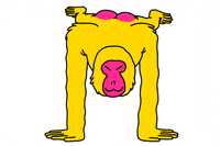 Alphabet Monkey GIF