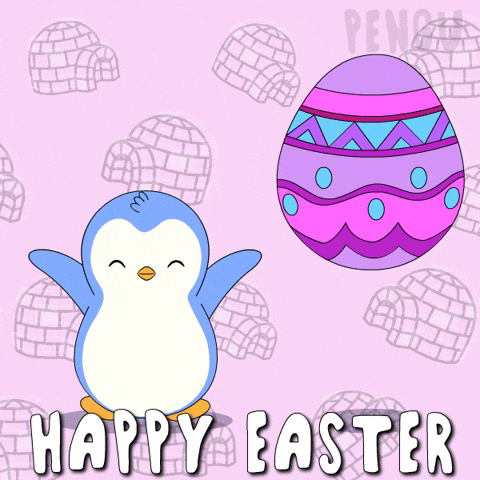 Easter Eggs Penguin GIF by Pudgy Penguins