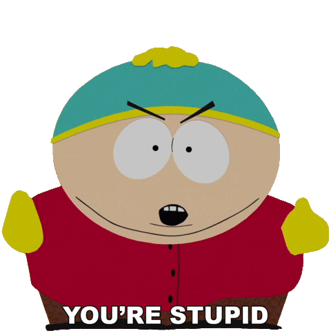 Idiot Cartman Sticker by South Park