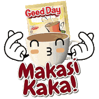 Good Day Thank You Sticker by Good Day Indonesia
