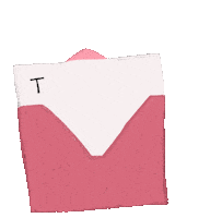 Love Letter Thank You Sticker by Demic