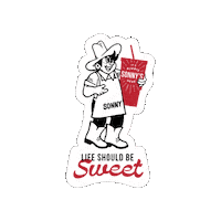 Sweet Tea Founders Sticker by Sonny's BBQ