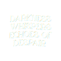 Darkness Despair Sticker by Sawami
