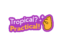 mergicofficial skincare tropical tropis exfoliatingserum Sticker