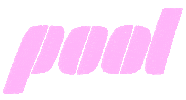 pink logo Sticker by POOL Creatives