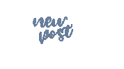 gabssnotes new new post post lettering Sticker