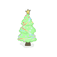 Christmas Tree Sticker