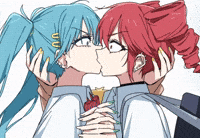 Hatsune Miku Kasane Teto GIF