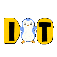 Do It Good Luck Sticker by Pudgy Penguins