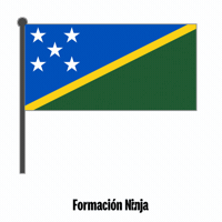 Solomon Islands Flag GIF by Formación Ninja