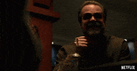 David Harbour Shut Up GIF by NETFLIX