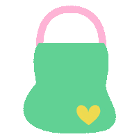 bag recycle Sticker by karenthaco