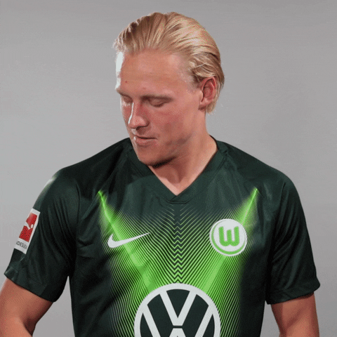 Soccer Reaction GIF by VfL Wolfsburg