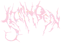 pinkukingdom logo pink glitter jazmin bean Sticker