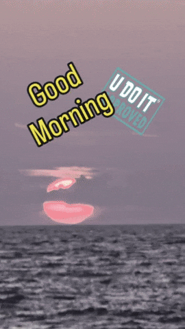 Good Morning Hello GIF by No Cheese Records