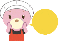 Menu Pink Bear Sticker by 桜十字