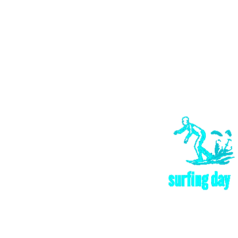 Surfing Search Sticker
