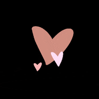 Ocelot_06 love heart hello pink GIF