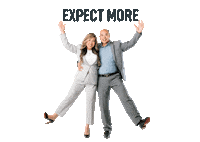 Expect More Sticker by Katrina & The Team