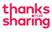 Tks4S Sticker by thanks for sharing