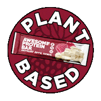 Plant Based Sticker by Awesome Supplements