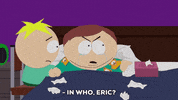 eric cartman bed GIF by South Park 
