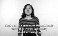 i had a lot of korean american friends through a church community when i was religious GIF
