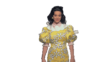 Waving Katy Perry Sticker by Just Eat Takeaway.com